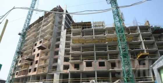 Строительство жилого здания