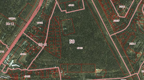 Карта земельного участка