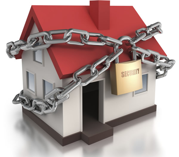 Макет дома в замке